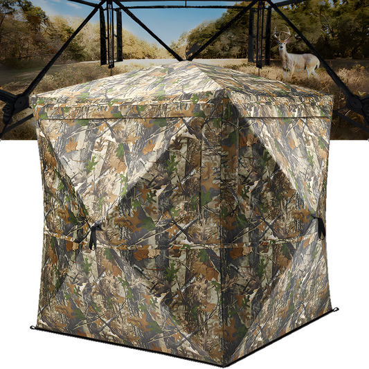 Vis Series See Through Hunting Blind, Pop Up Ground Deer Blind